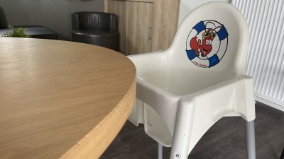 Juultje type 1 kinderstoel Julianahoeve