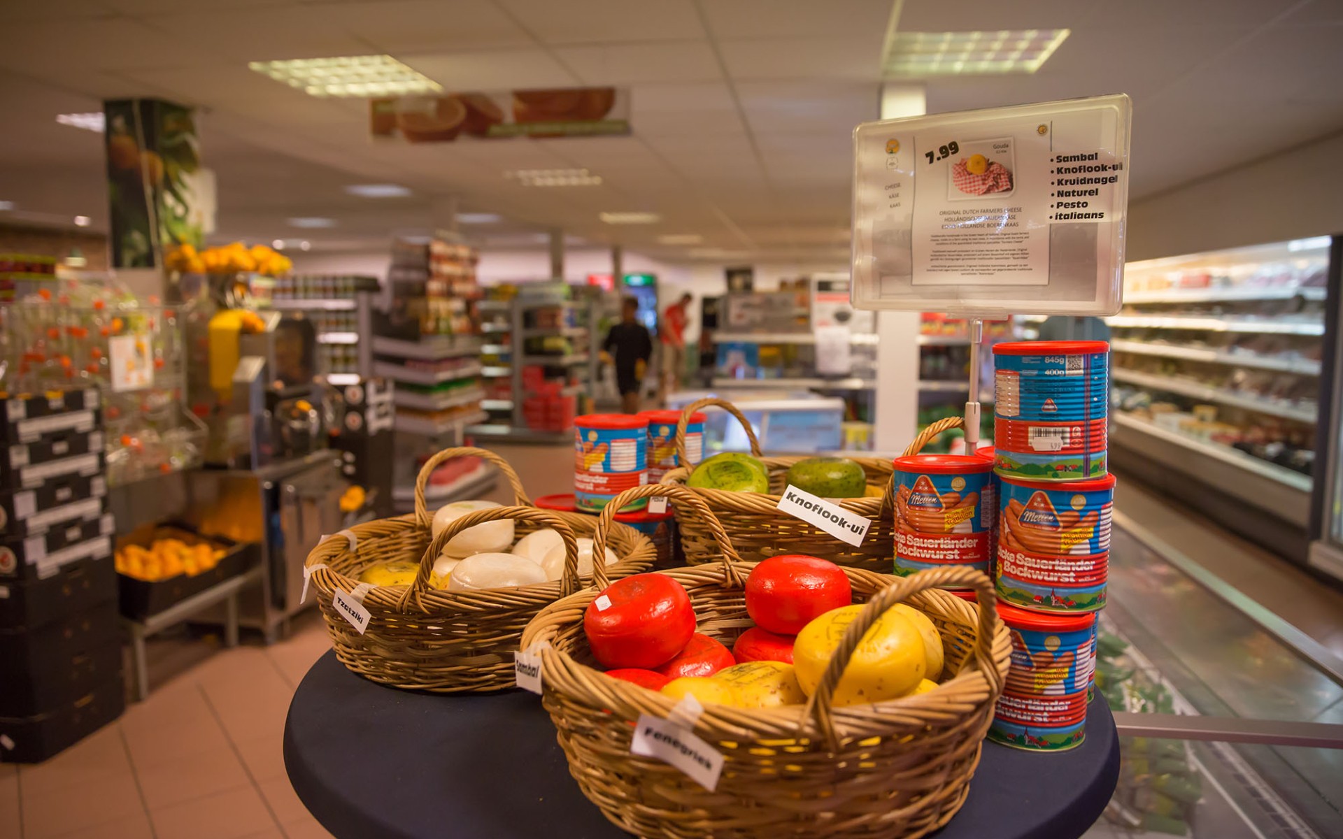 Supermarkt auf dem Camping - Julianahoeve