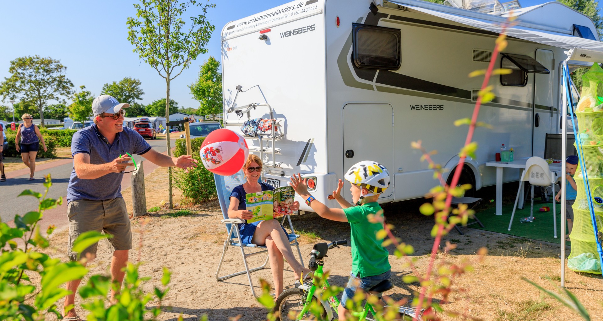 Camping Julianahoeve kamperen in Renesse Zeeland