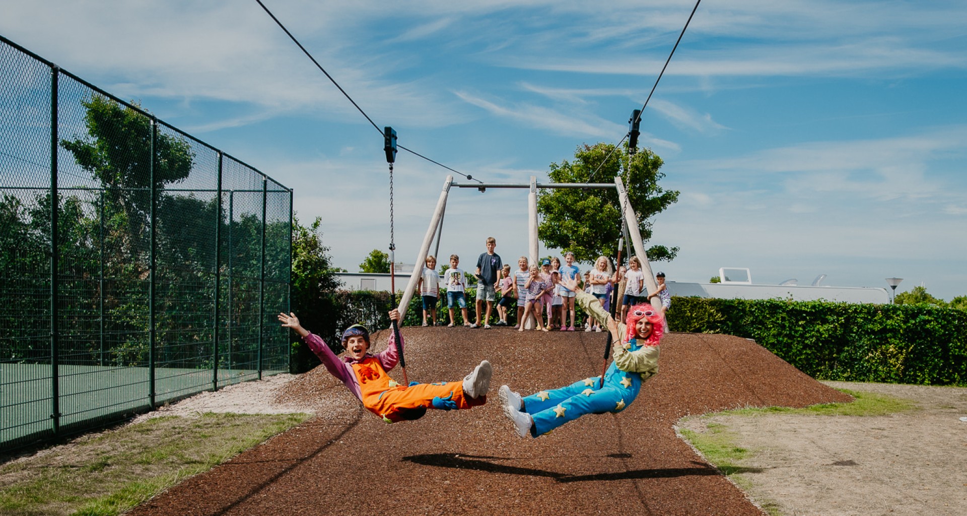 Schateiland kabelbaan - Julianahoeve