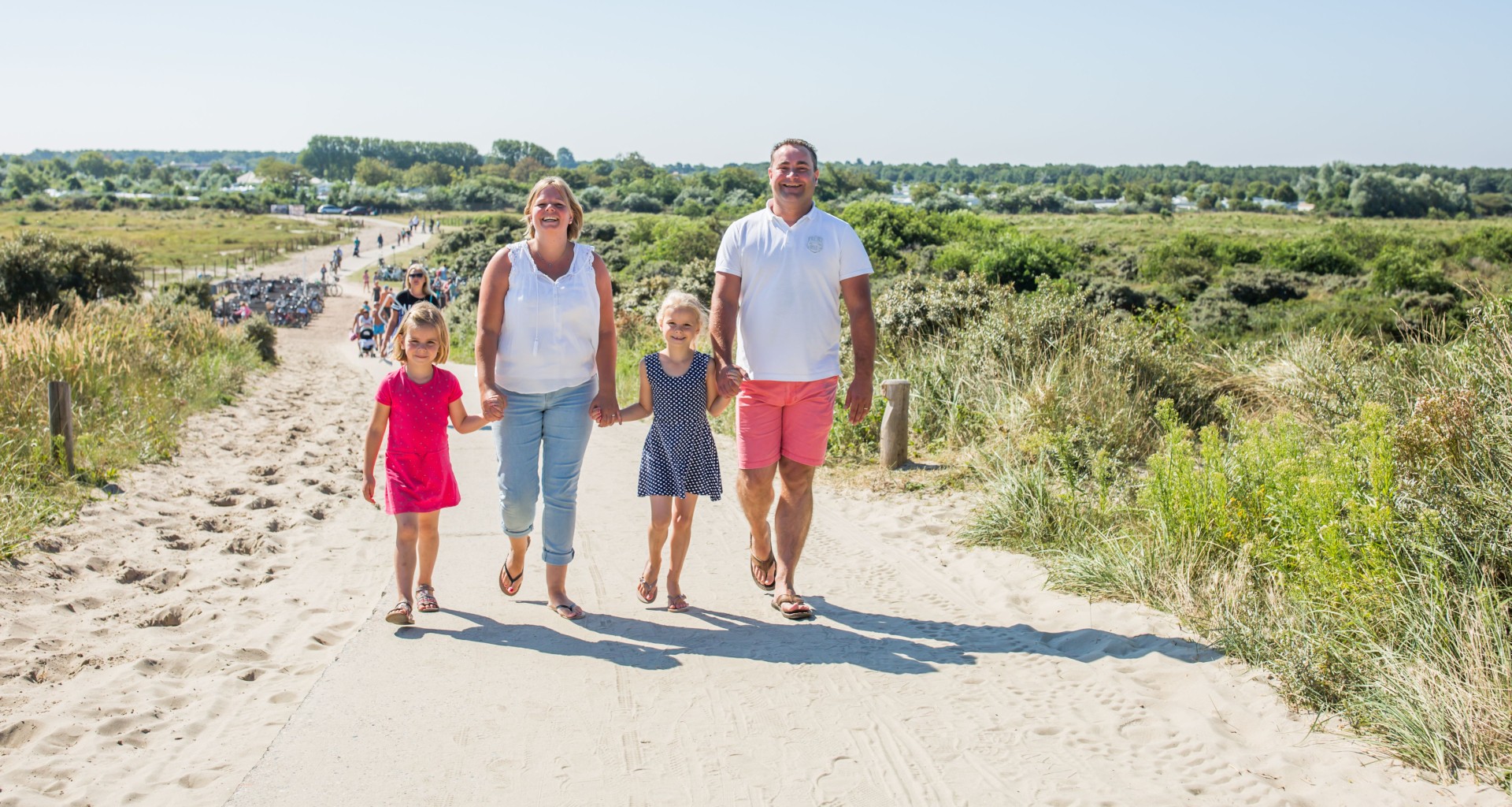 Strand bij Camping Julianahoeve